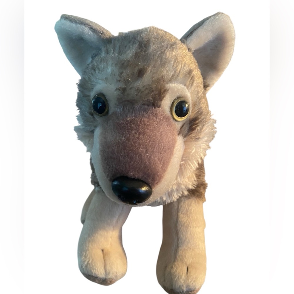 Wild Republic Wolf Plush, Stuffed Animal, Plush Toy, Gifts for Kids EUC wolves